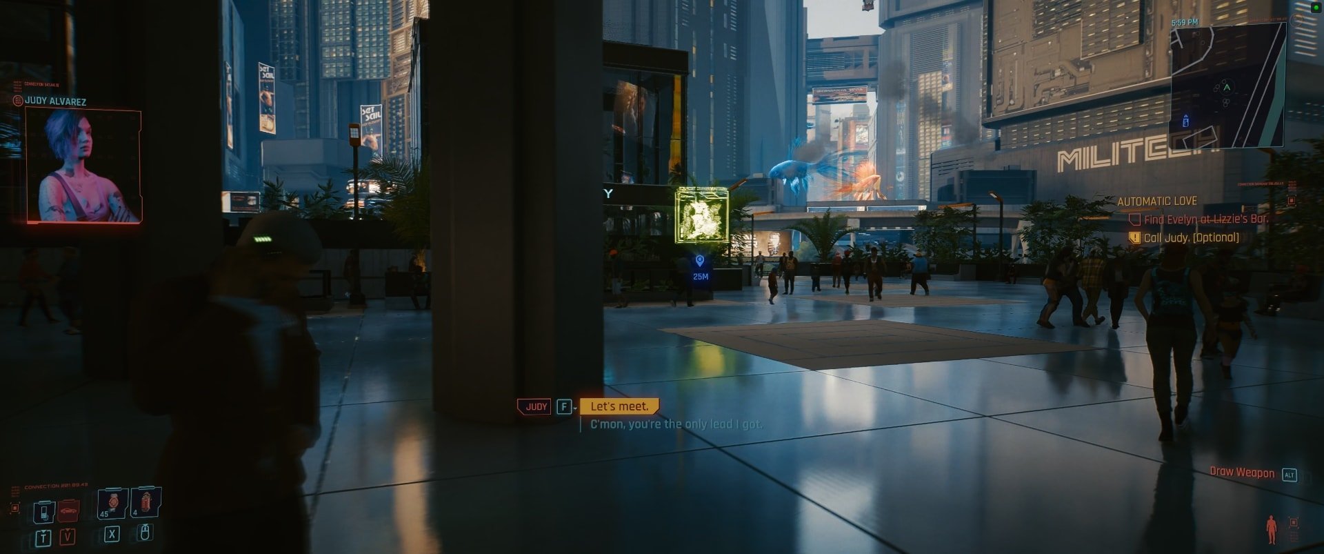 Call Judy - Automatic Love in Cyberpunk 2077
