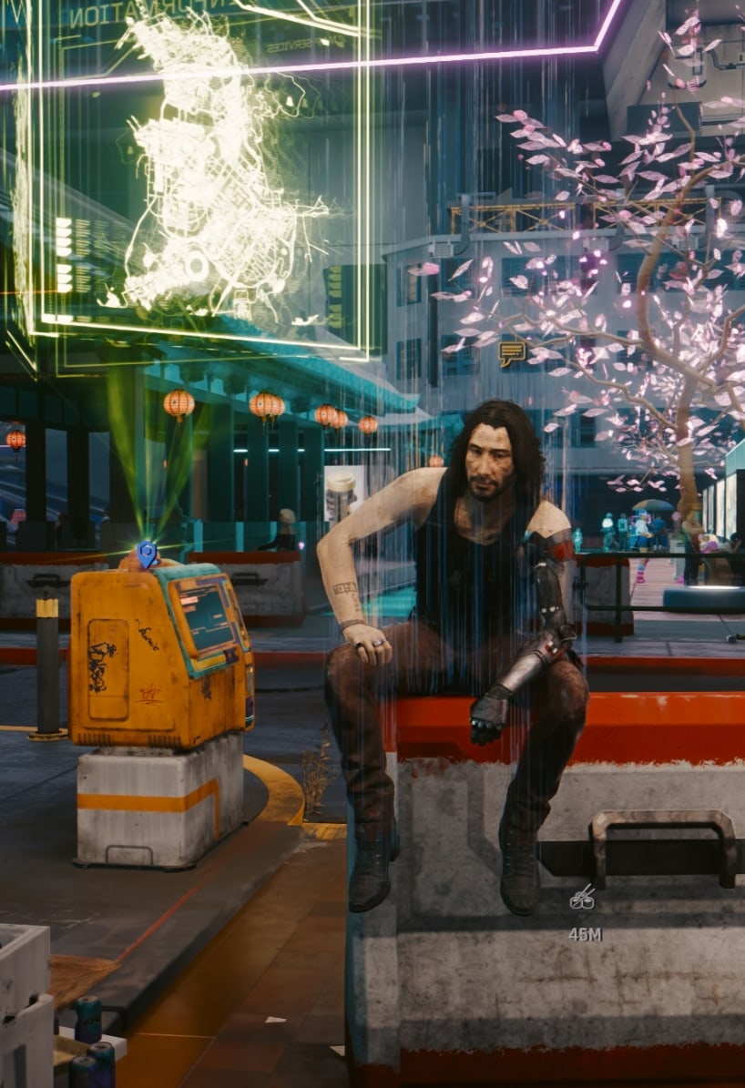 Conversation with Johnny Silverhand during The Space In Between