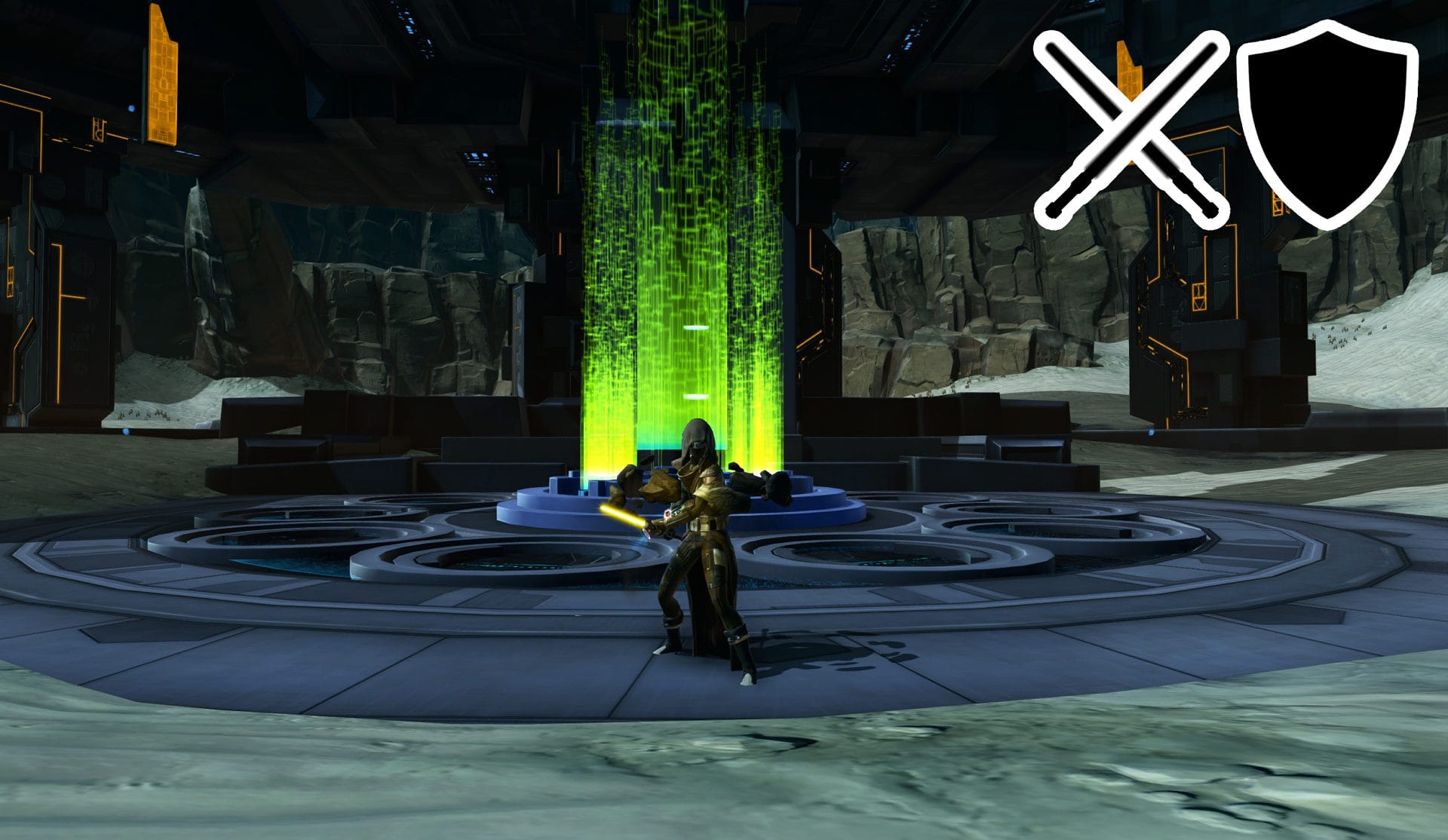Guarding a Pylon in Ancient Hypergate