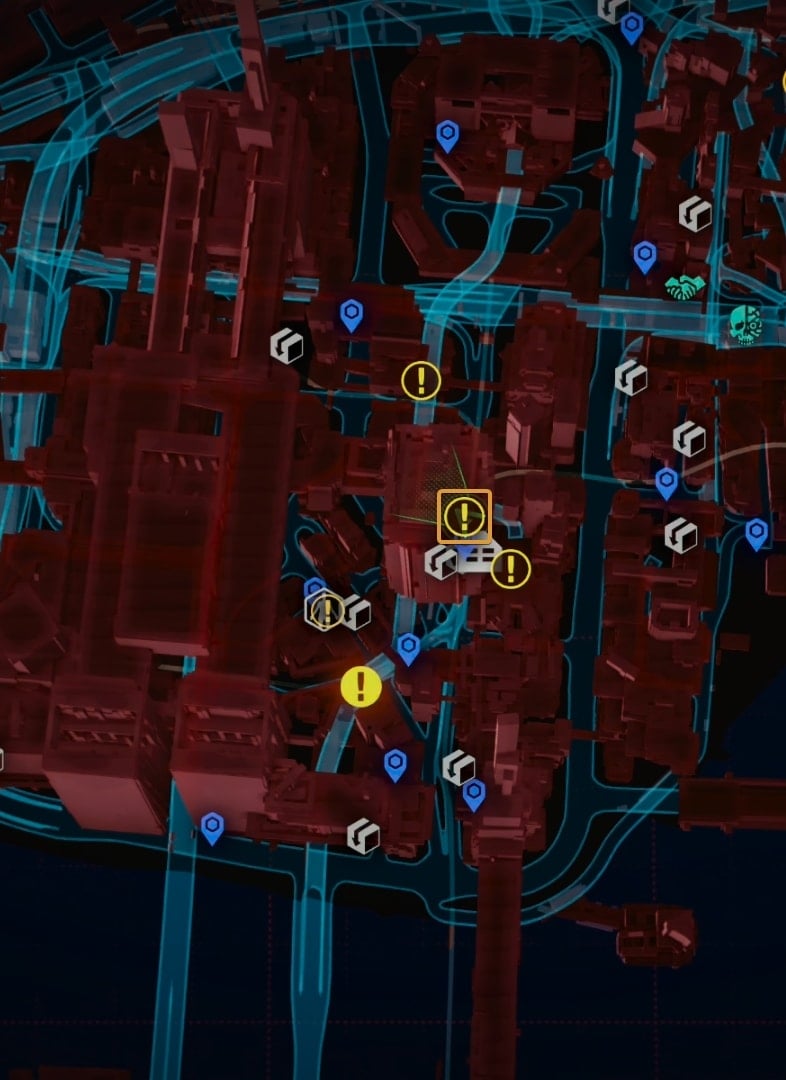 Megabuilding H10 in Night City
