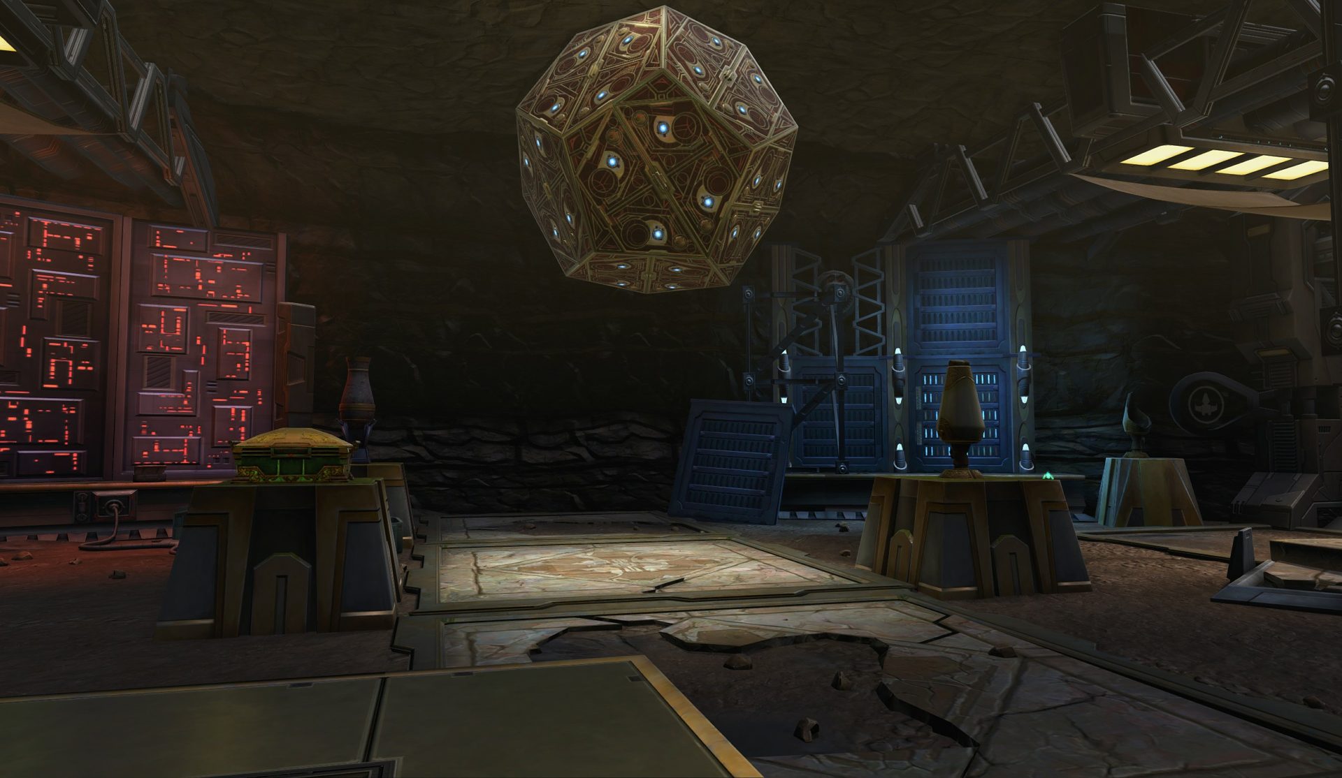 Artifact Chamber, South on the Map