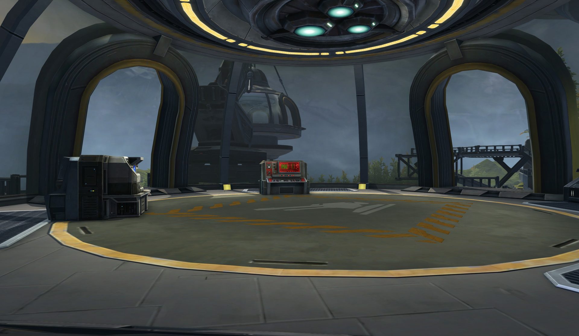 Defense Cannon, North on the Map
