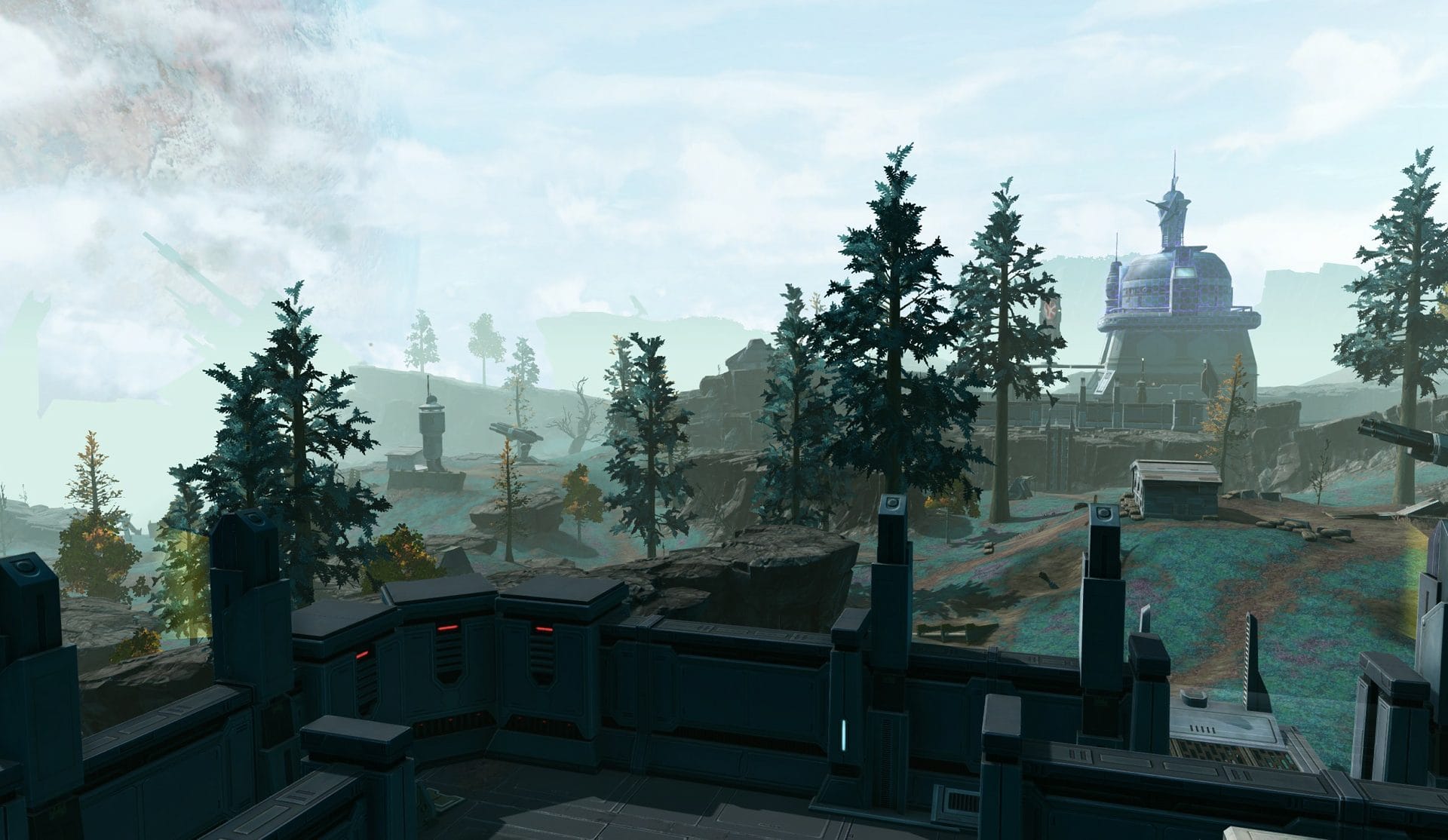 SWTOR PvP Novare Coast Map Overview