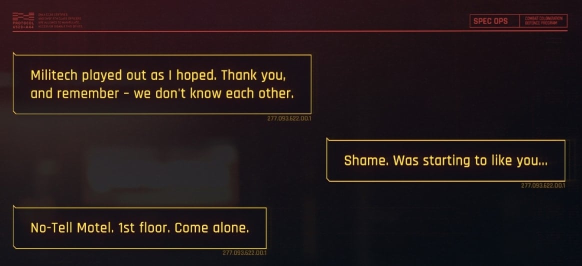 Setting up a romantic date with Meredith - answer option 2