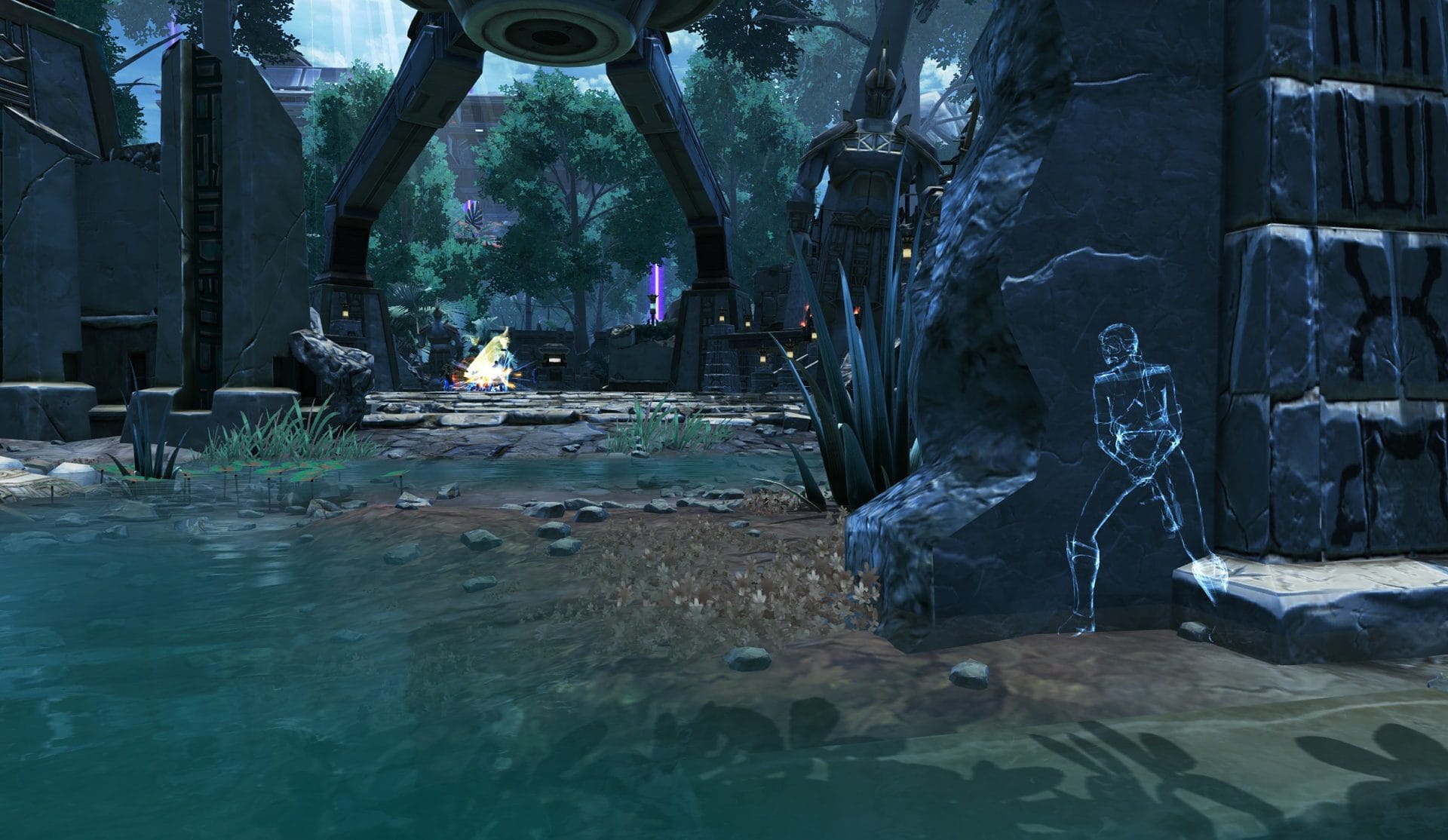 Stealth players on Yavin Ruins PvP Map