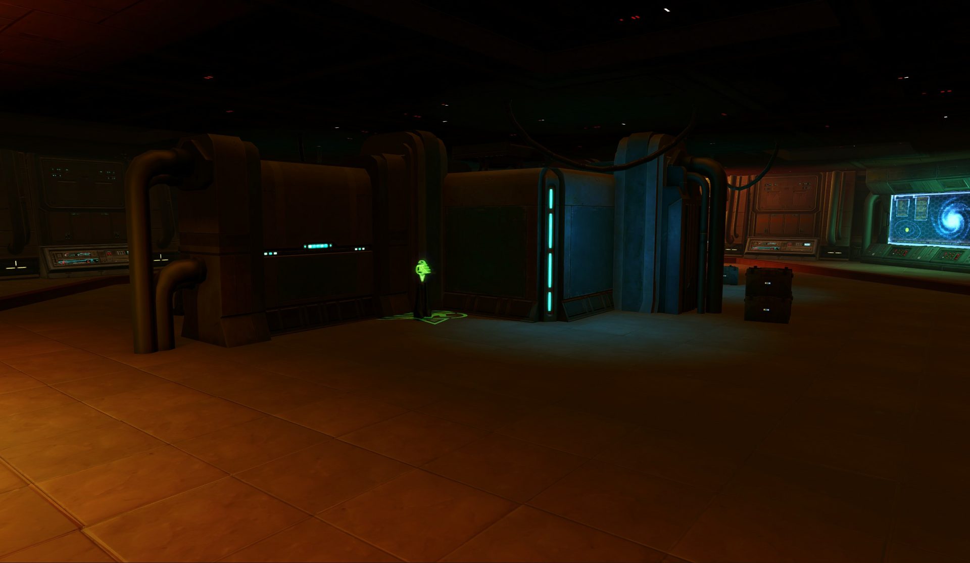 Underground level with Speed Buffs