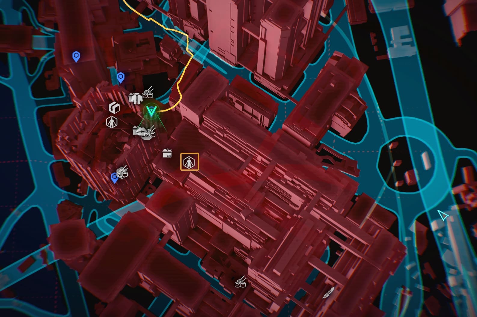Where to find Fingers Ripperdoc in Night City