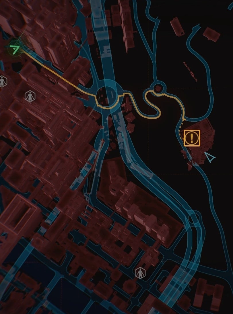 Where to go to find Andrew's niche for Happy Together in Cyberpunk 2077