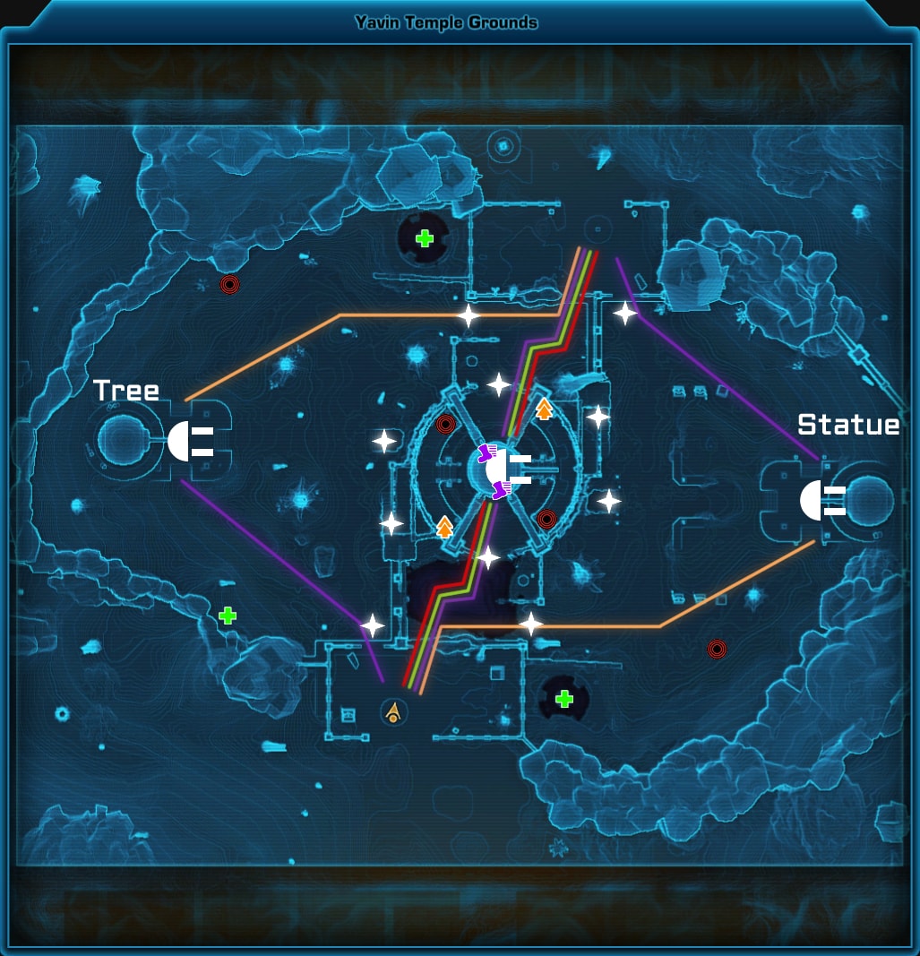 Yavin Ruins PvP Map overview