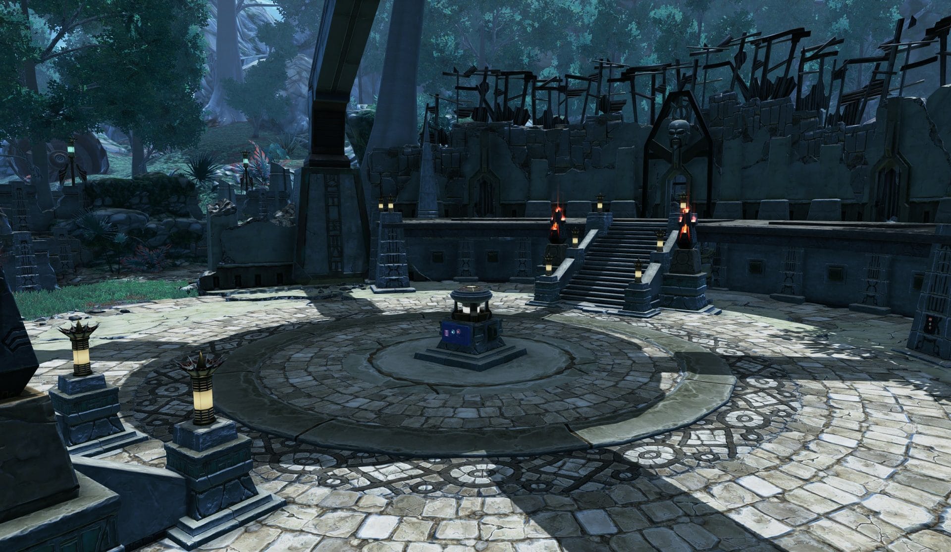 Yavin Ruins - Middle Zone (center)
