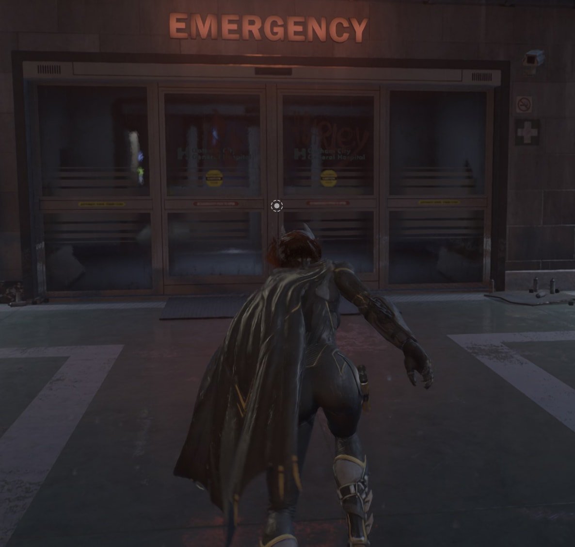 How to enter Gotham General Hospital in Gotham Knights