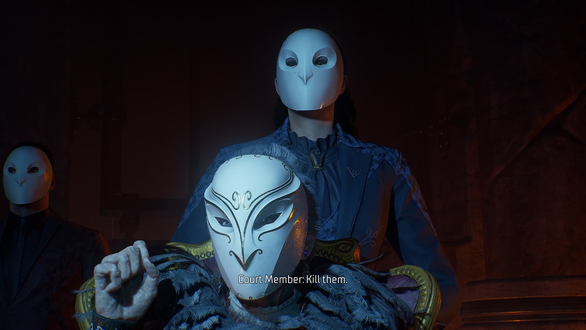 The powers club in Gotham Knights