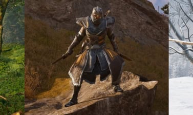 Assassin's Creed Valhalla Armor Sets and Weapons Featured