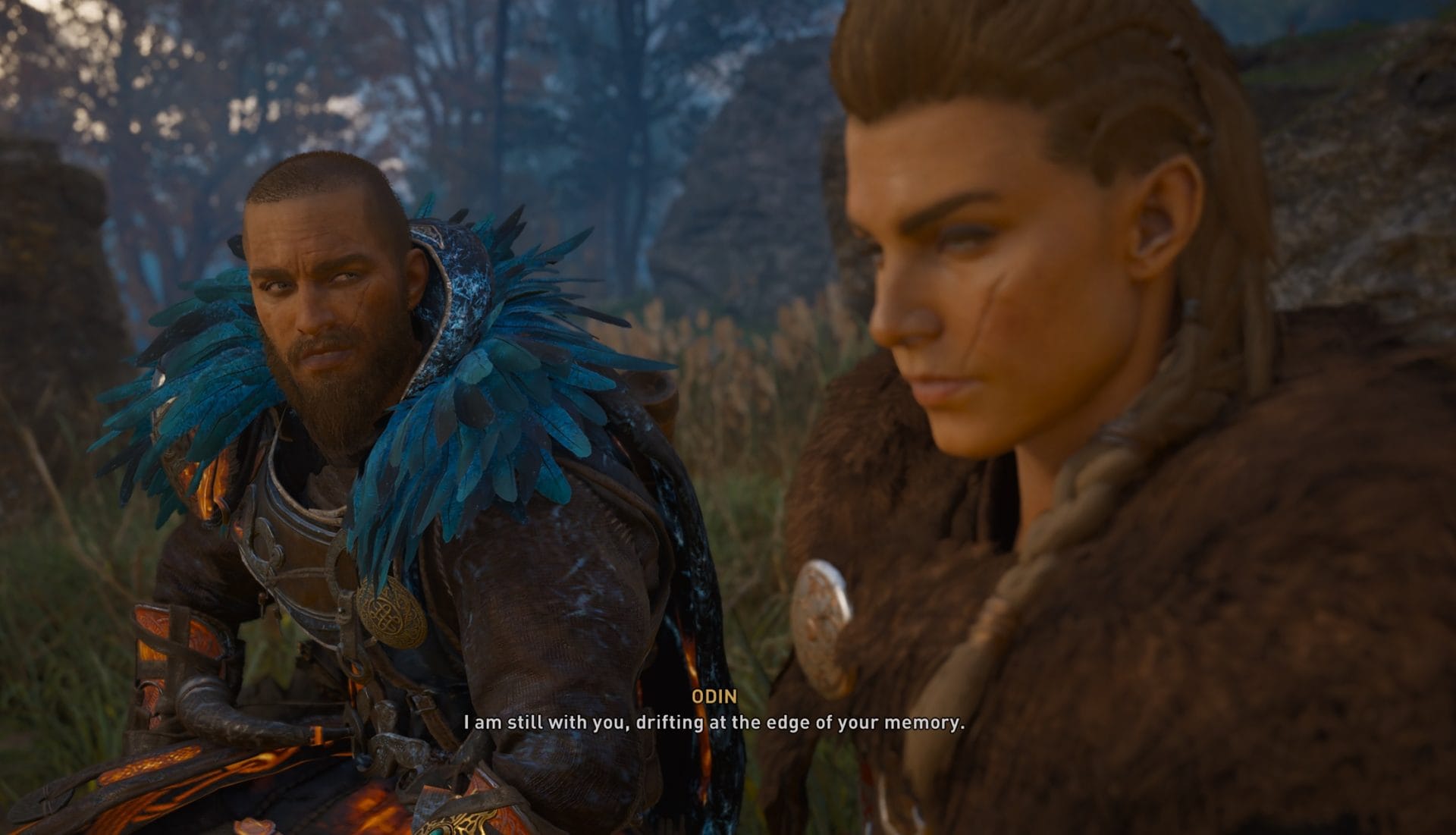 The Last Chapter - Eivor talking to Odin