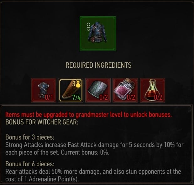 Enhanced Feline Crafting Requirements