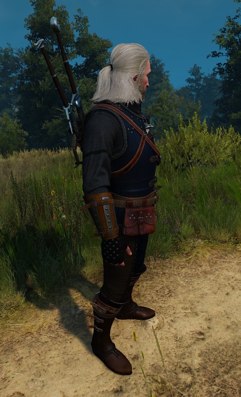 Witcher 3 Cat School Enhanced Feline Gear - visual overview - right