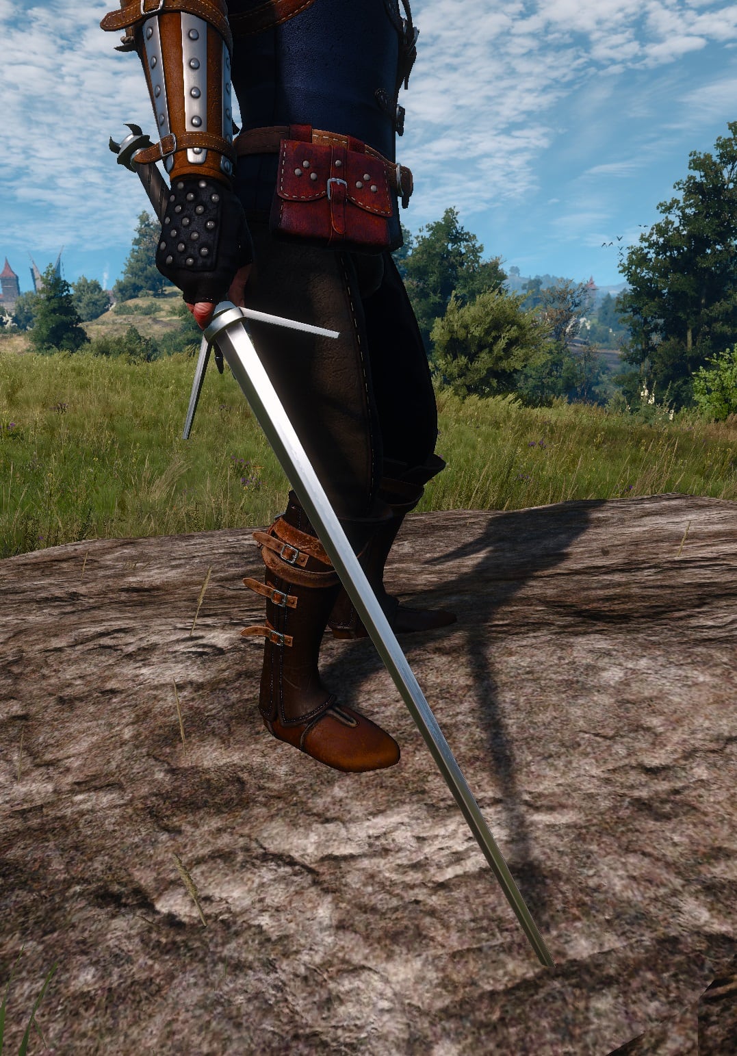 The Witcher 3 Feline Gear Set Visual overview - Silver Sword