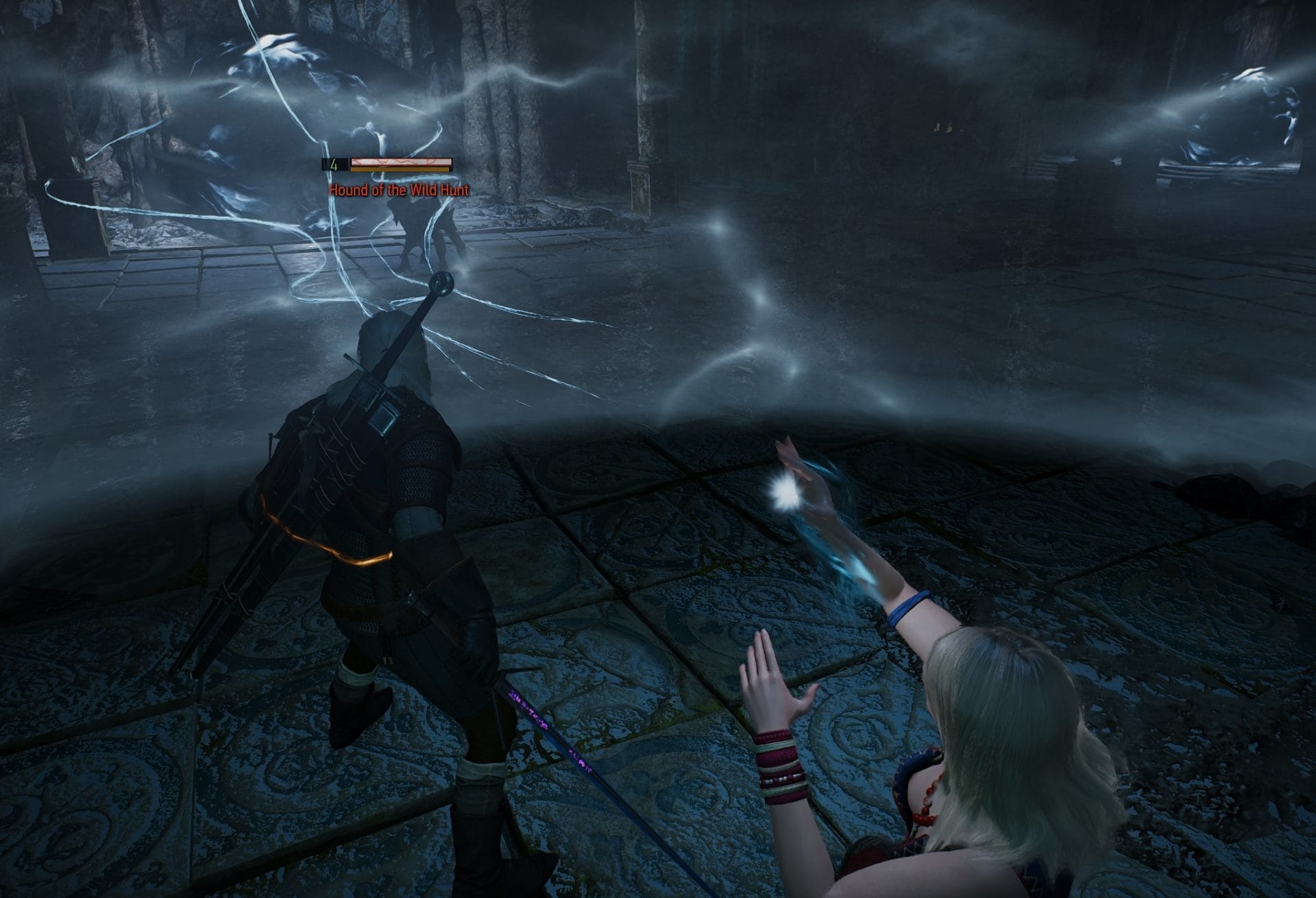 Fighting the Hounds of the Wild Hunt