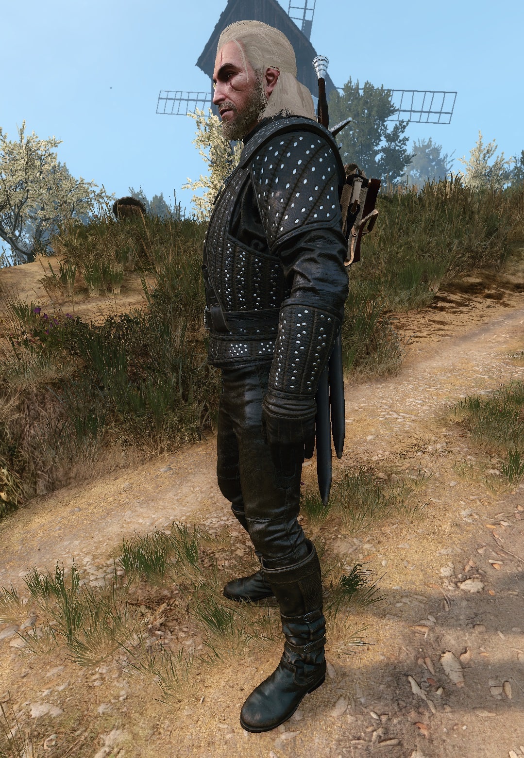 Forgoten Wolven Witcher Gear Set - Left Side Preview - Witcher 3 Netflix DLC Witcher Gear Set inspired from the TV Show