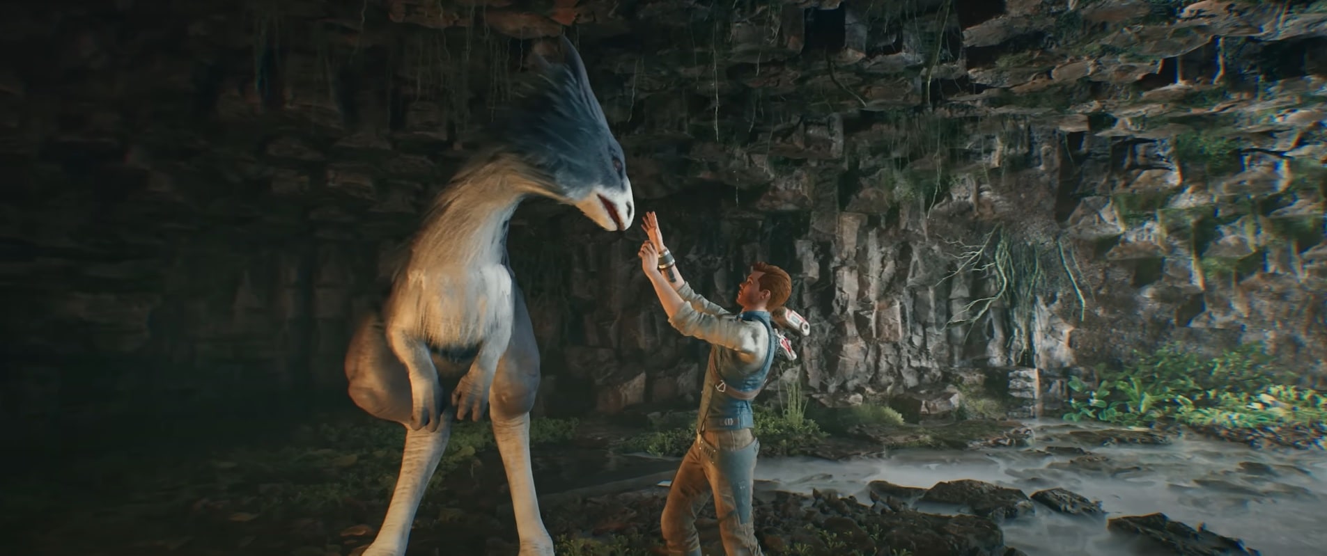 Jedi Survivor Trailer - Taming a wild animal