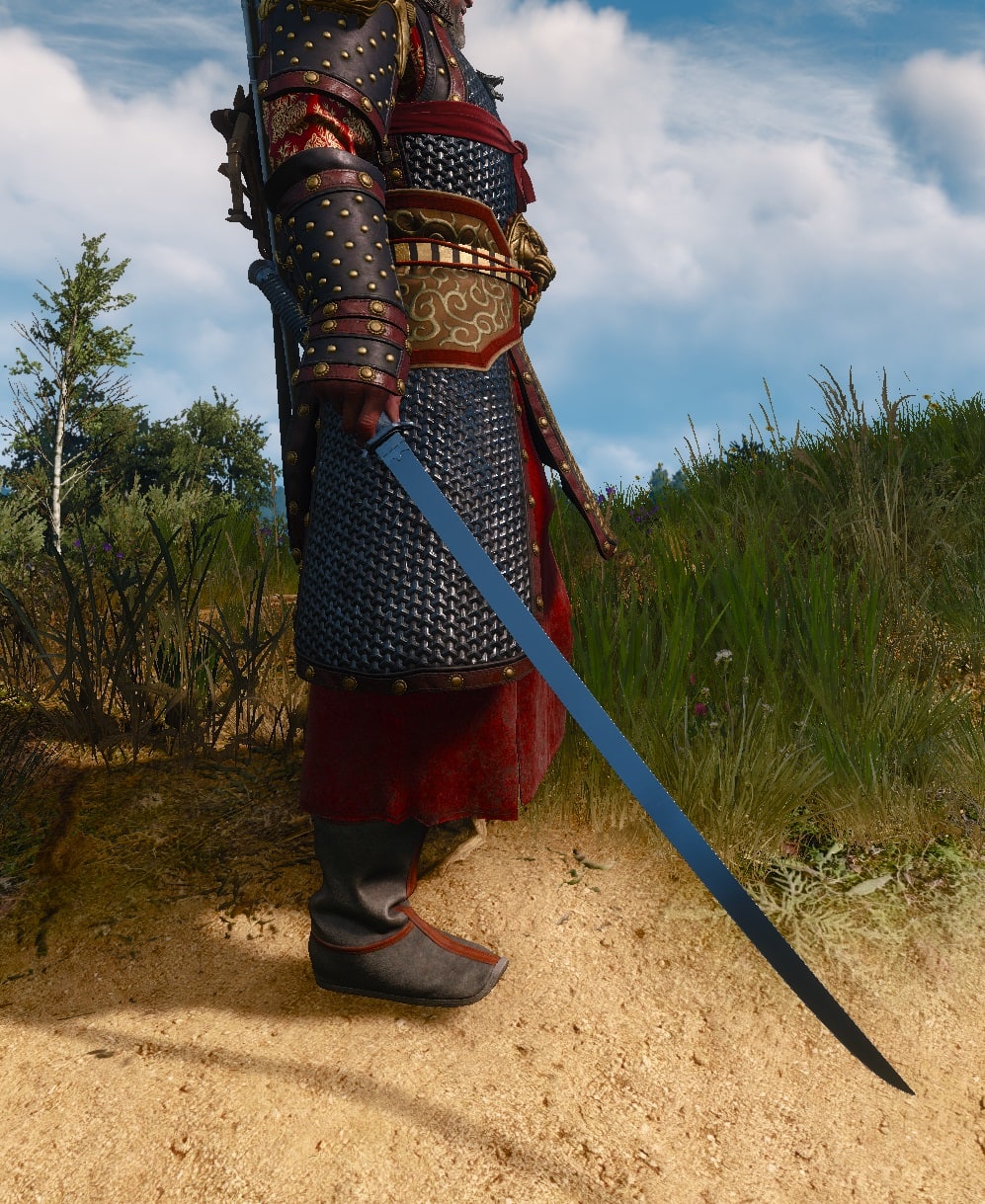 White Tiger of the West Gear set overview - Nine-Tailed Vixen Silver Sword