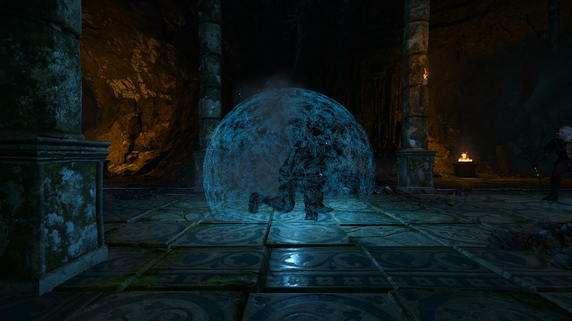 Nithral in an ice shield - adds  phase