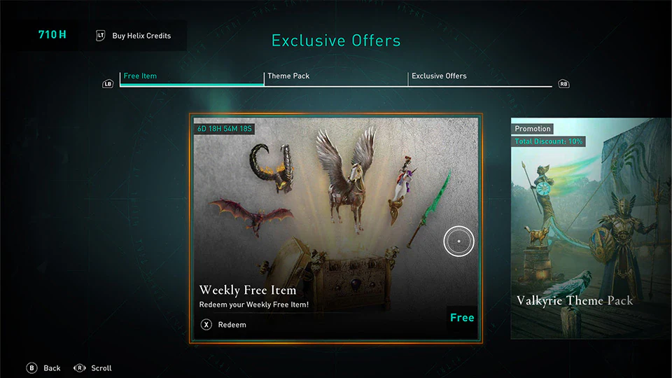 One Free Store Item Every Week