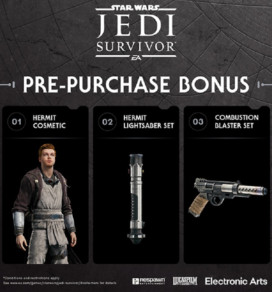Star Wars Jedi Survivor Pre-Purchase Bonus