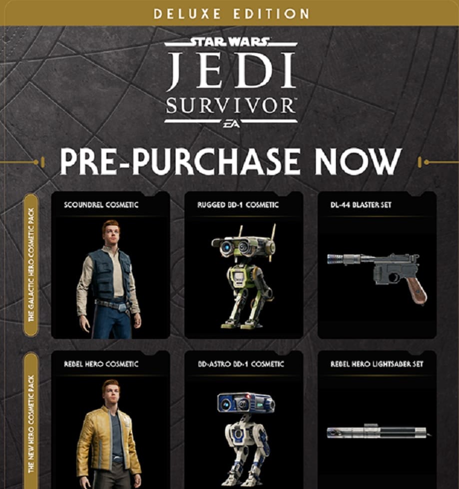 Star Wars Jedi Survivor Pre-Purchase Bonus (Deluxe Edition)