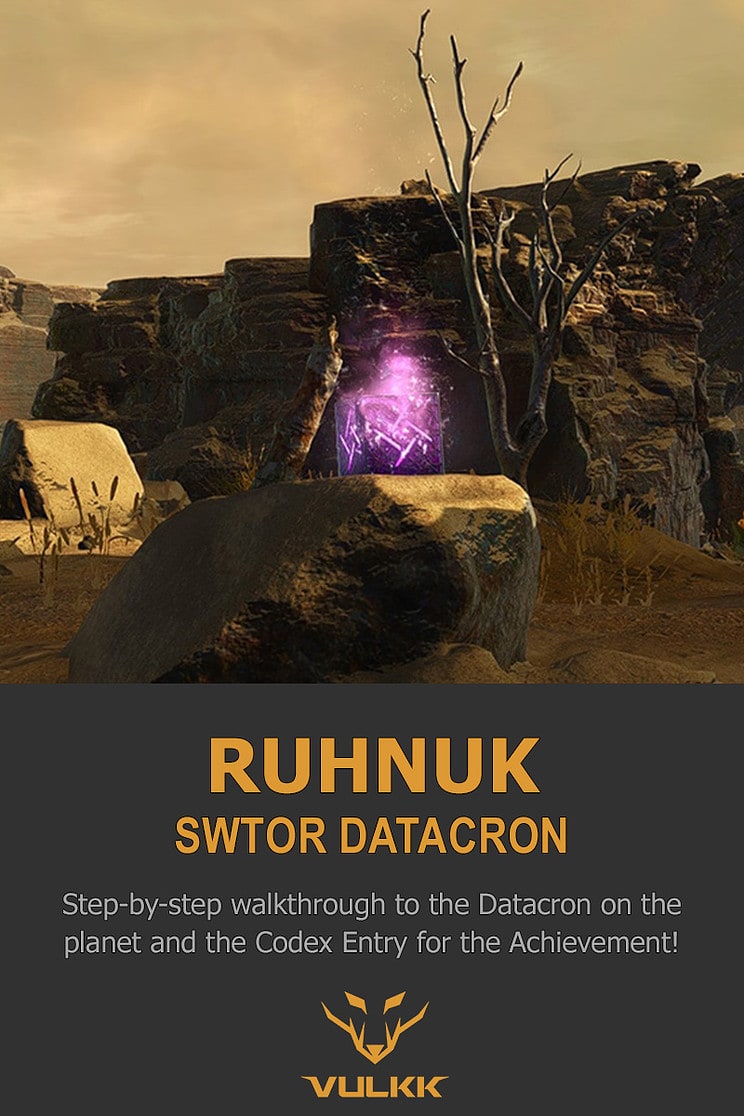 SWTOR Ruhnuk Datacron Guide Pin