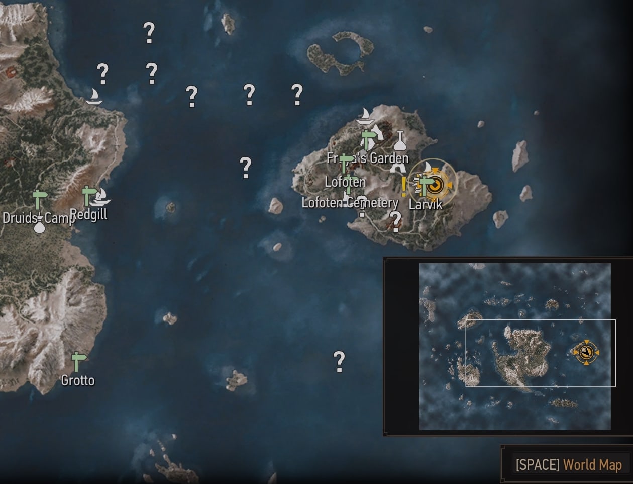 The Witcher 3 Map Filters from Next-Gen Update - ALL