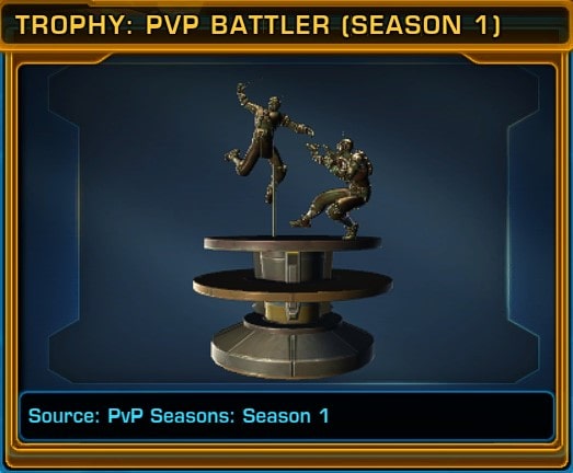 Throphy PvP Battler (Season 1)
