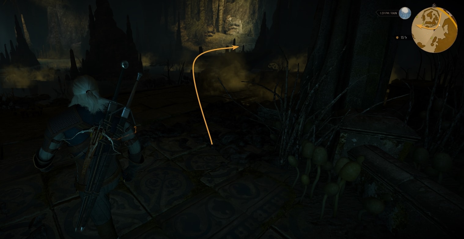 Wandering in the Dark quest progression step 3
