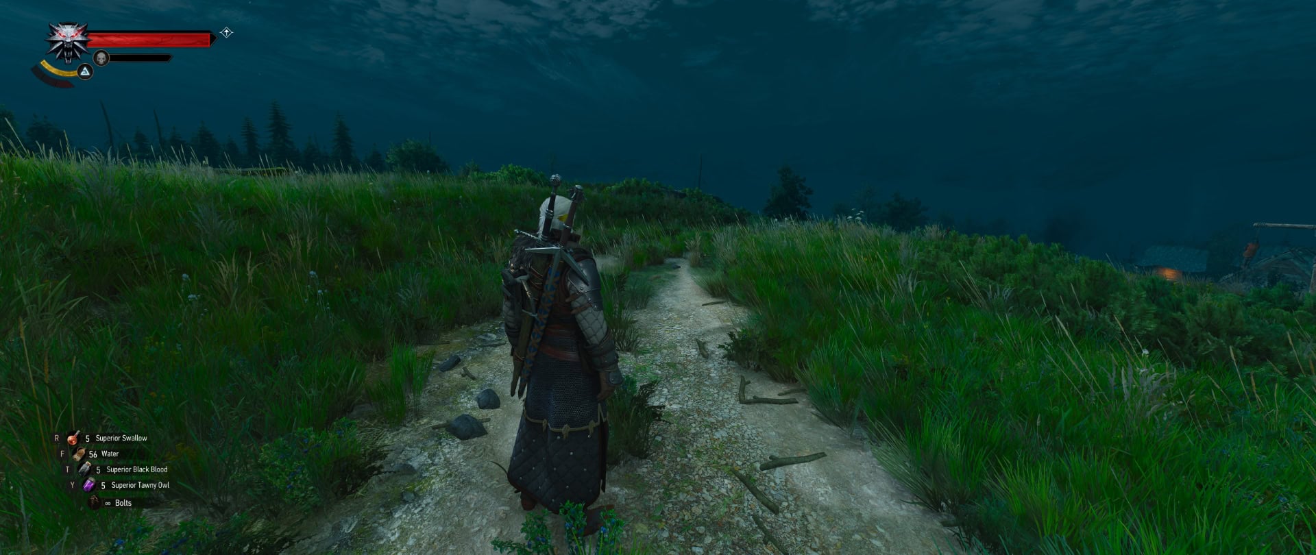 Witcher 3 Remastered - Exploration Camera - Modern mode