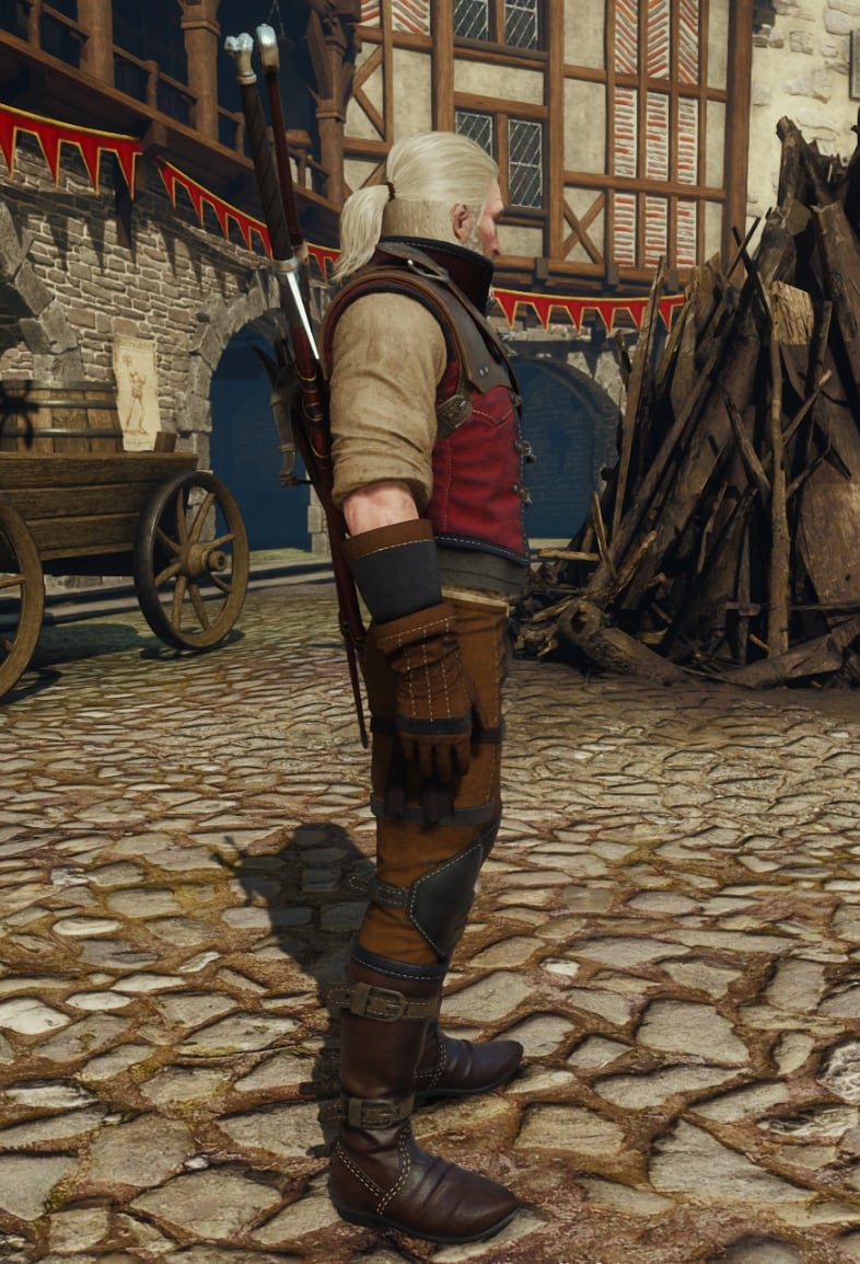 Witcher 3 Wolf School Gear Set - Right