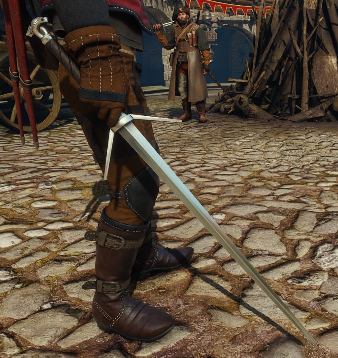 Witcher 3 Wolf School Gear Set - Silver Sword