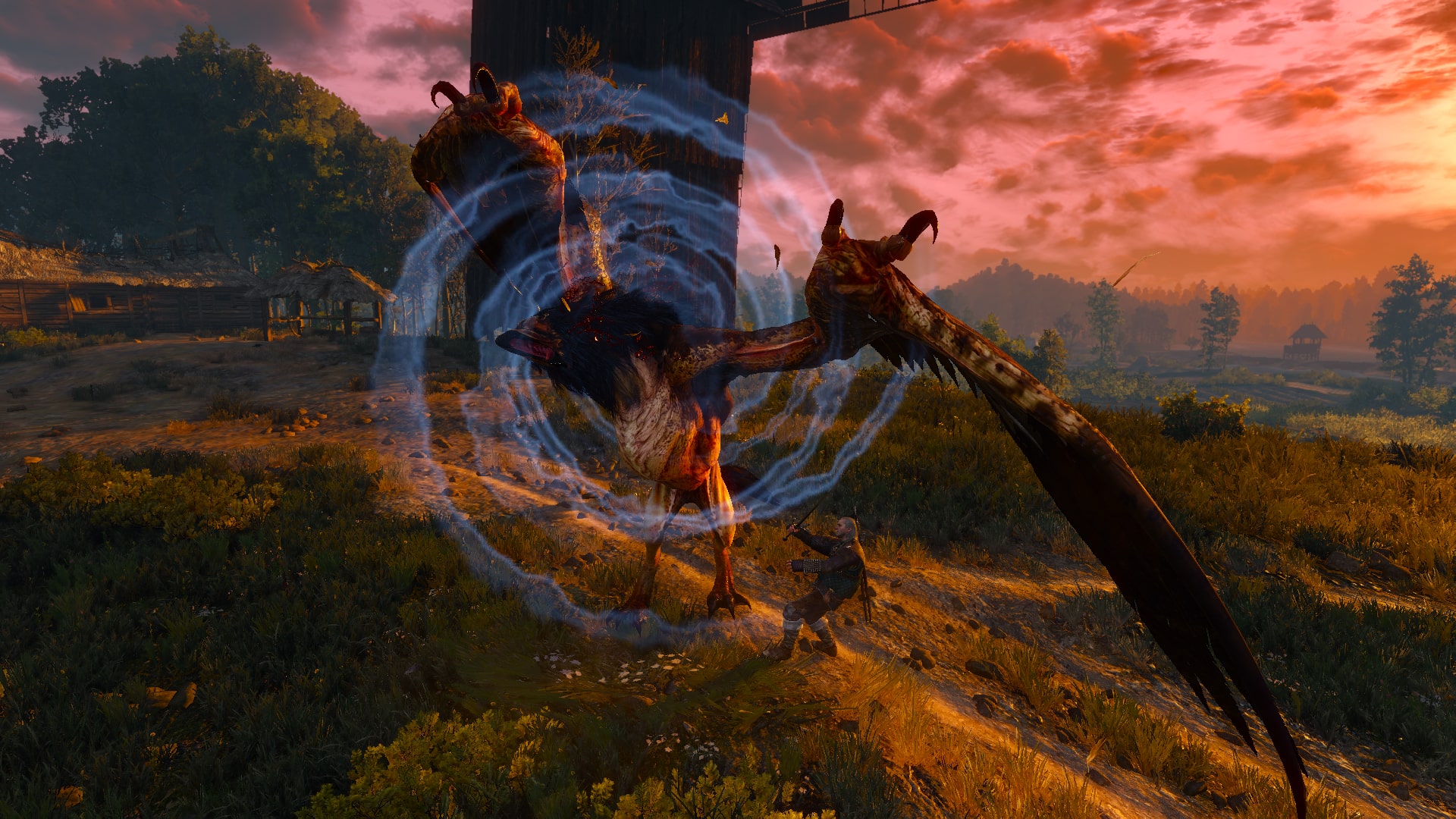 Sonic attack by the Royal Griffin
