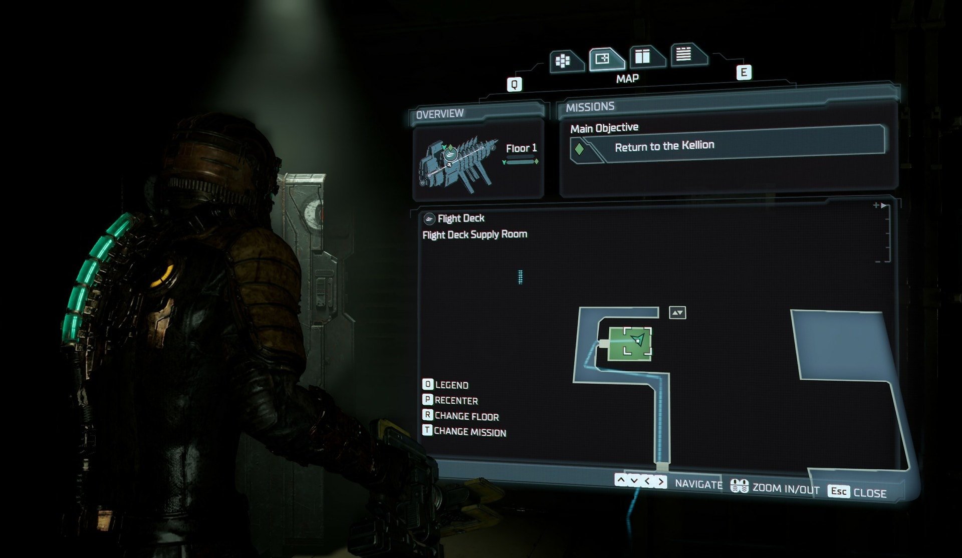 Chapter 1 Power Node Locations - Flight Deck Supply Room