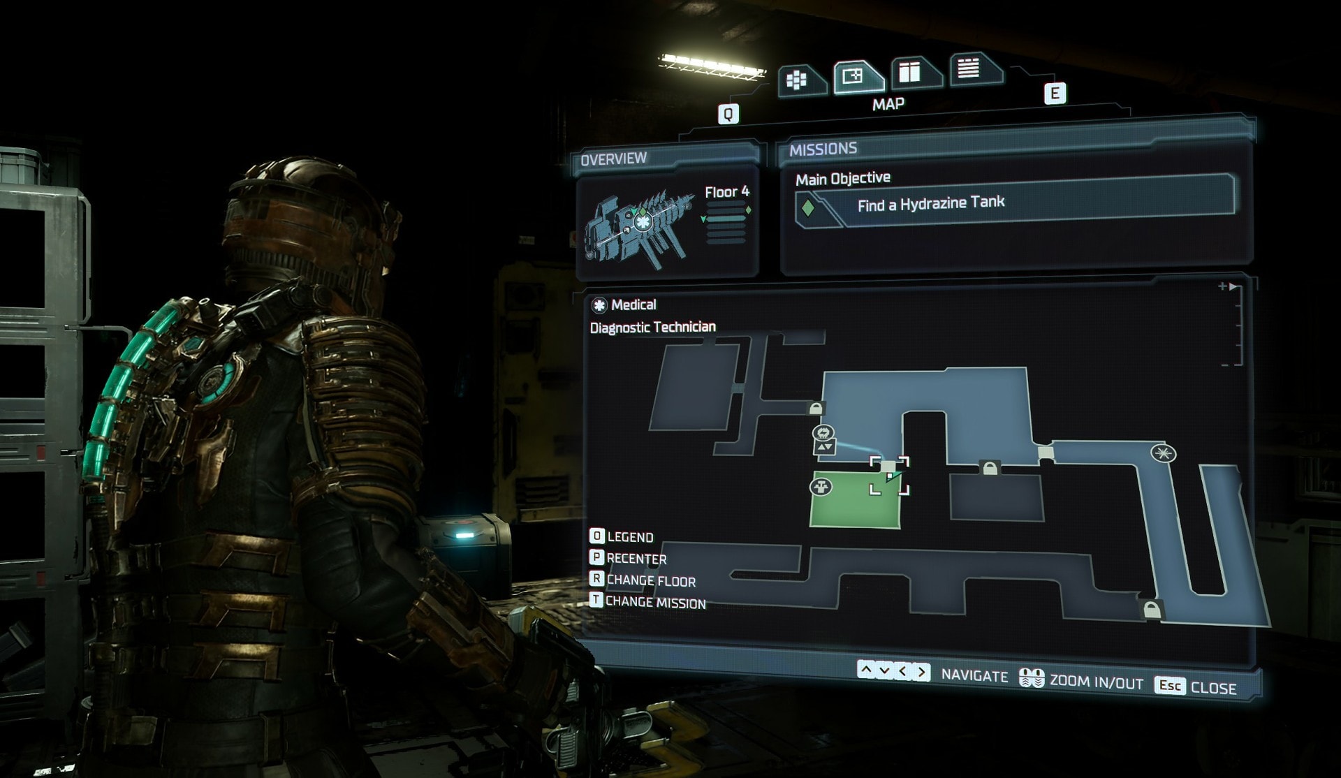 Chapter 2 Power Node Locations - Diagnostic Technician Room