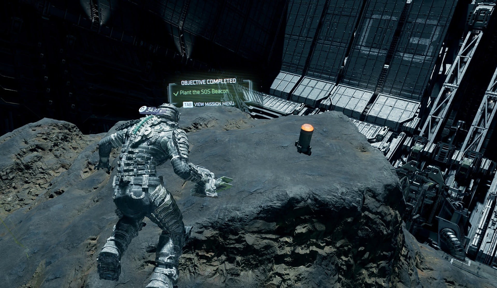 Distress Beacon Dead Space Puzzle Guide - How to plant and launch the Distress Beacon