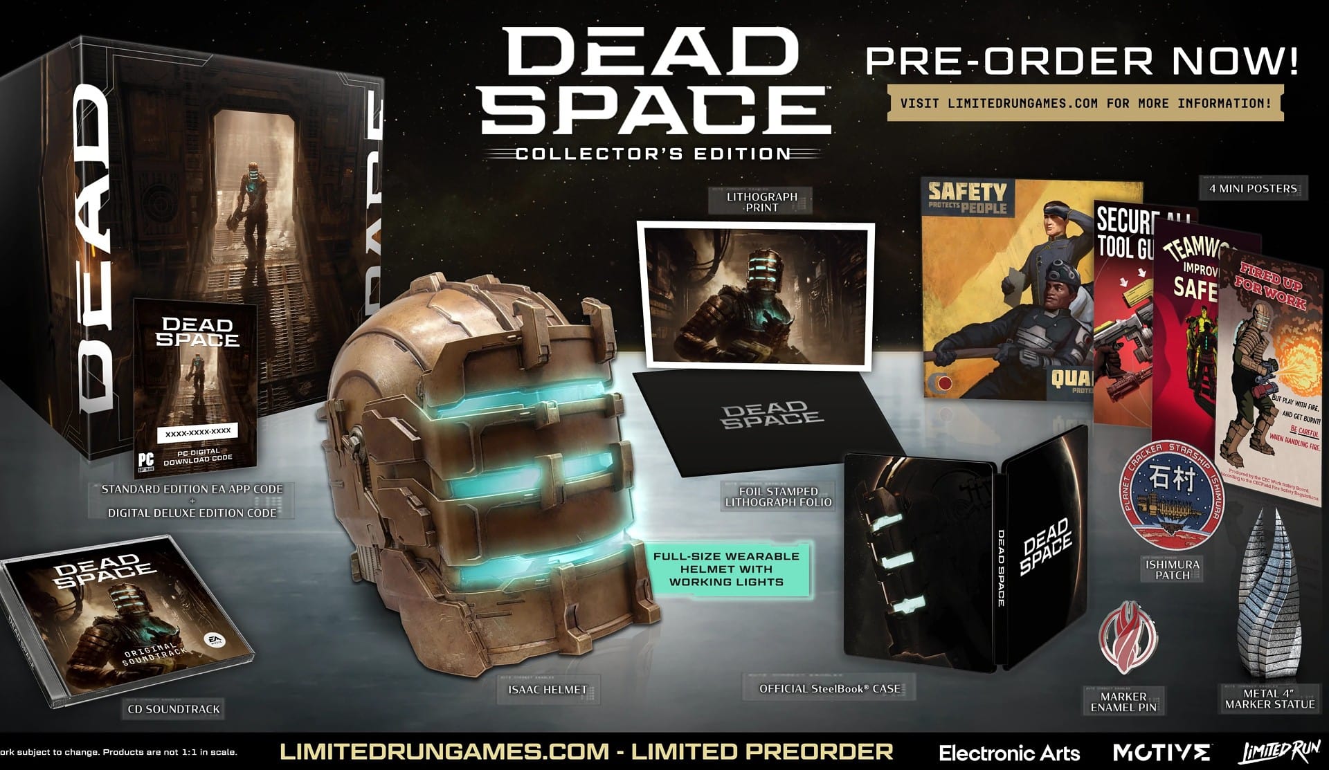 Dead Space Collector's Edition contents