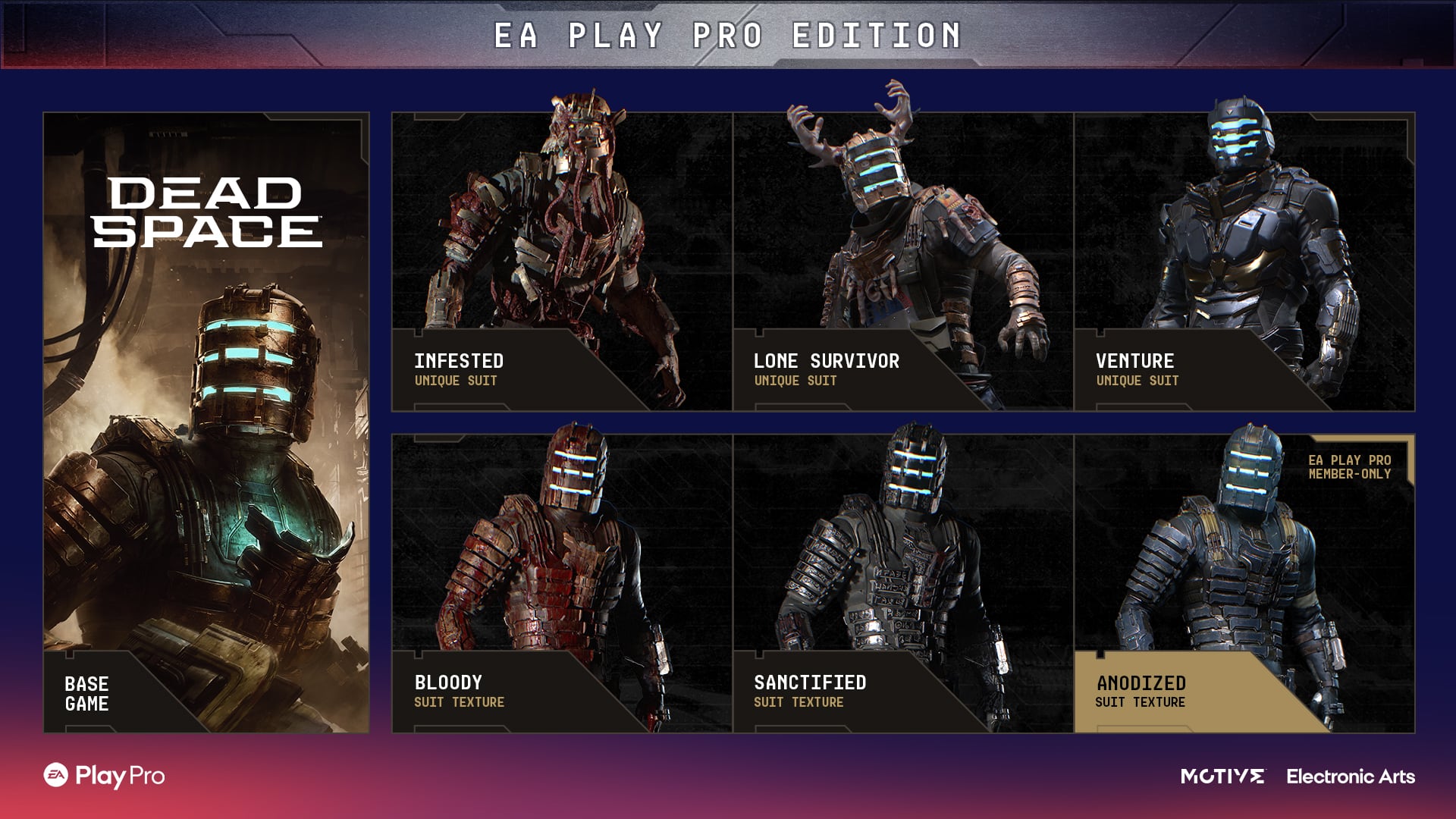 Dead Space EA Play Pro Edition contents