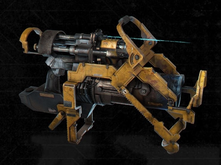 how to make credits in Dead Space - use The Force Gun to collect ammo to sell