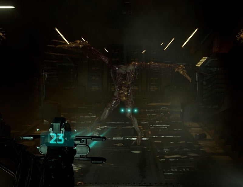 Dead Space Remake - Spitter necromorph