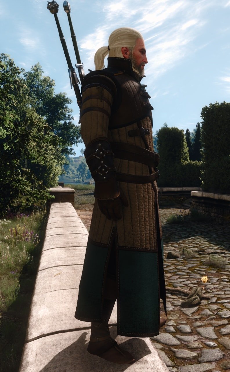 Enhanced Ursine witcher gear (Bear School Tier 2 set) preview - Right Side