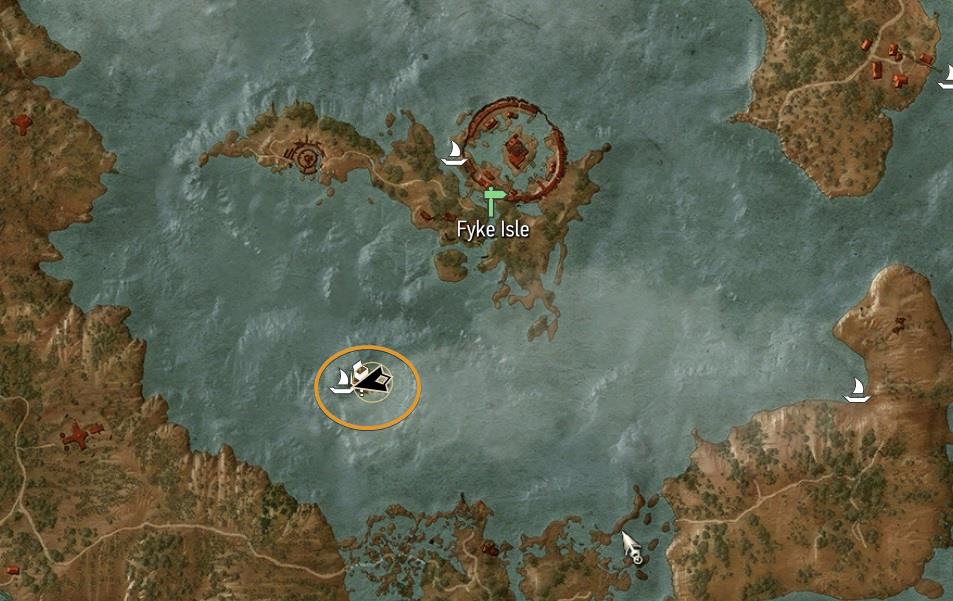 Enhanced Wolven Armor Diagram Location on the map