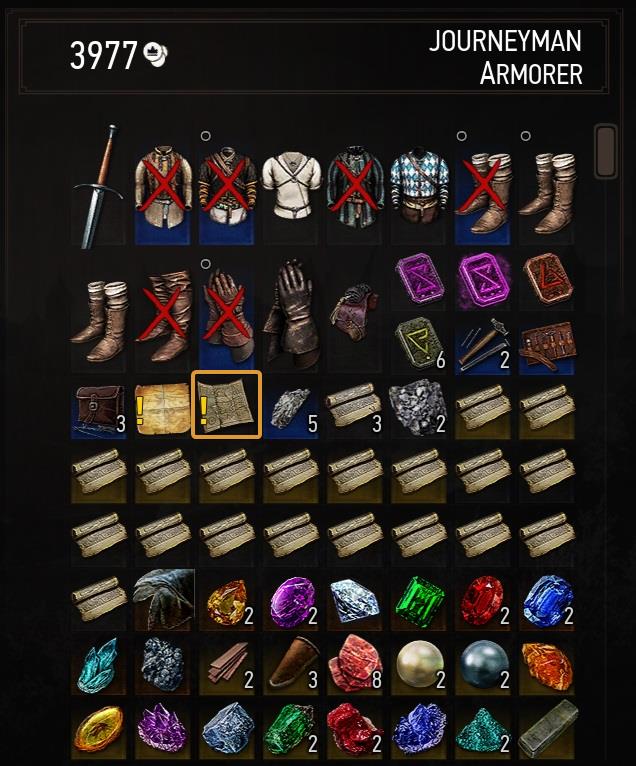 Enhanced Wolven gear Witcher 3 - Scavenger Hunt: Wolf School Gear Upgrade Diagrams - Part 1