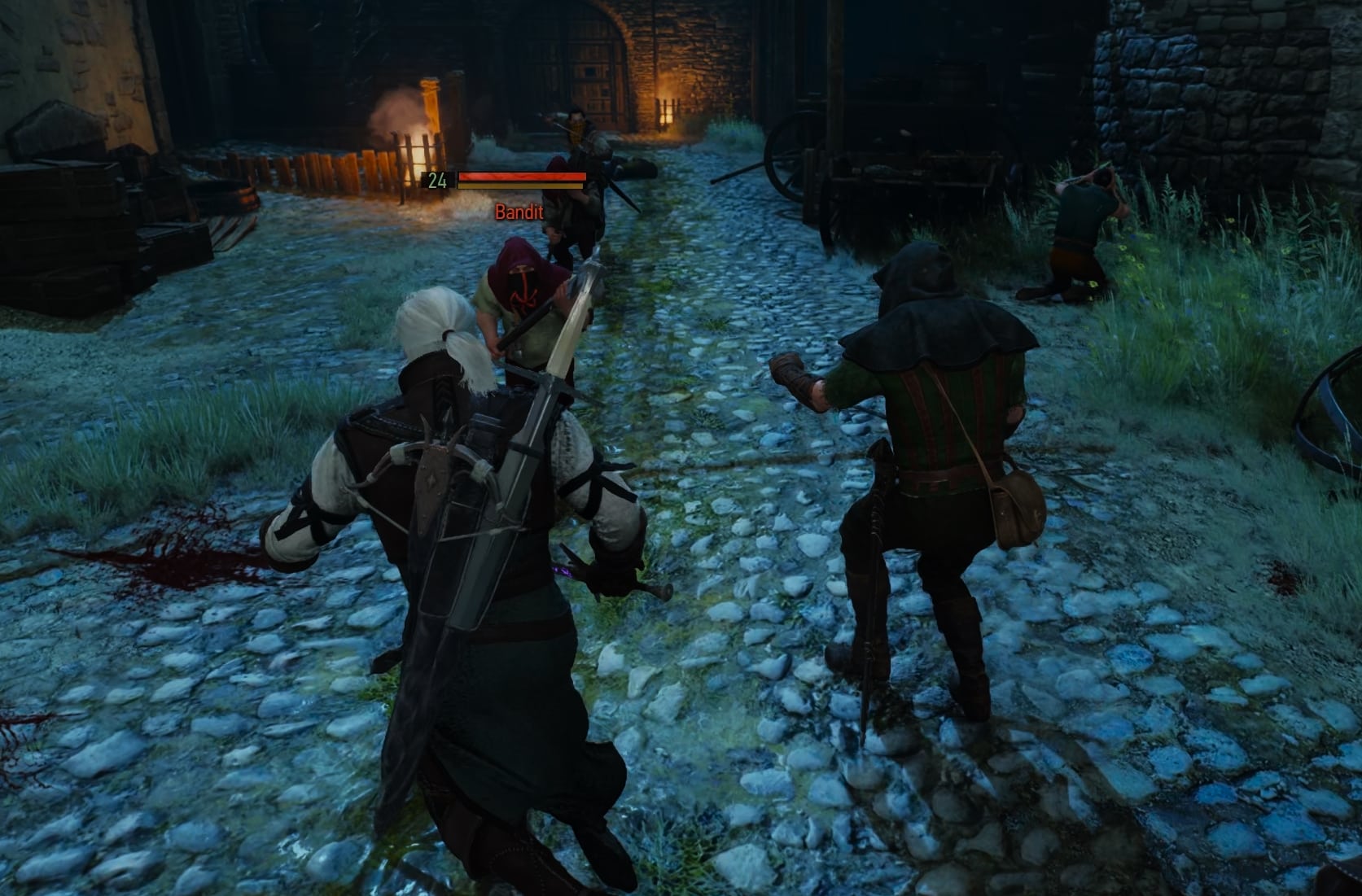 Fight off the Cleaver men