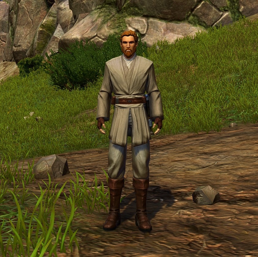 SWTOR Obi-Wan Kenobi Build - Outfit Front
