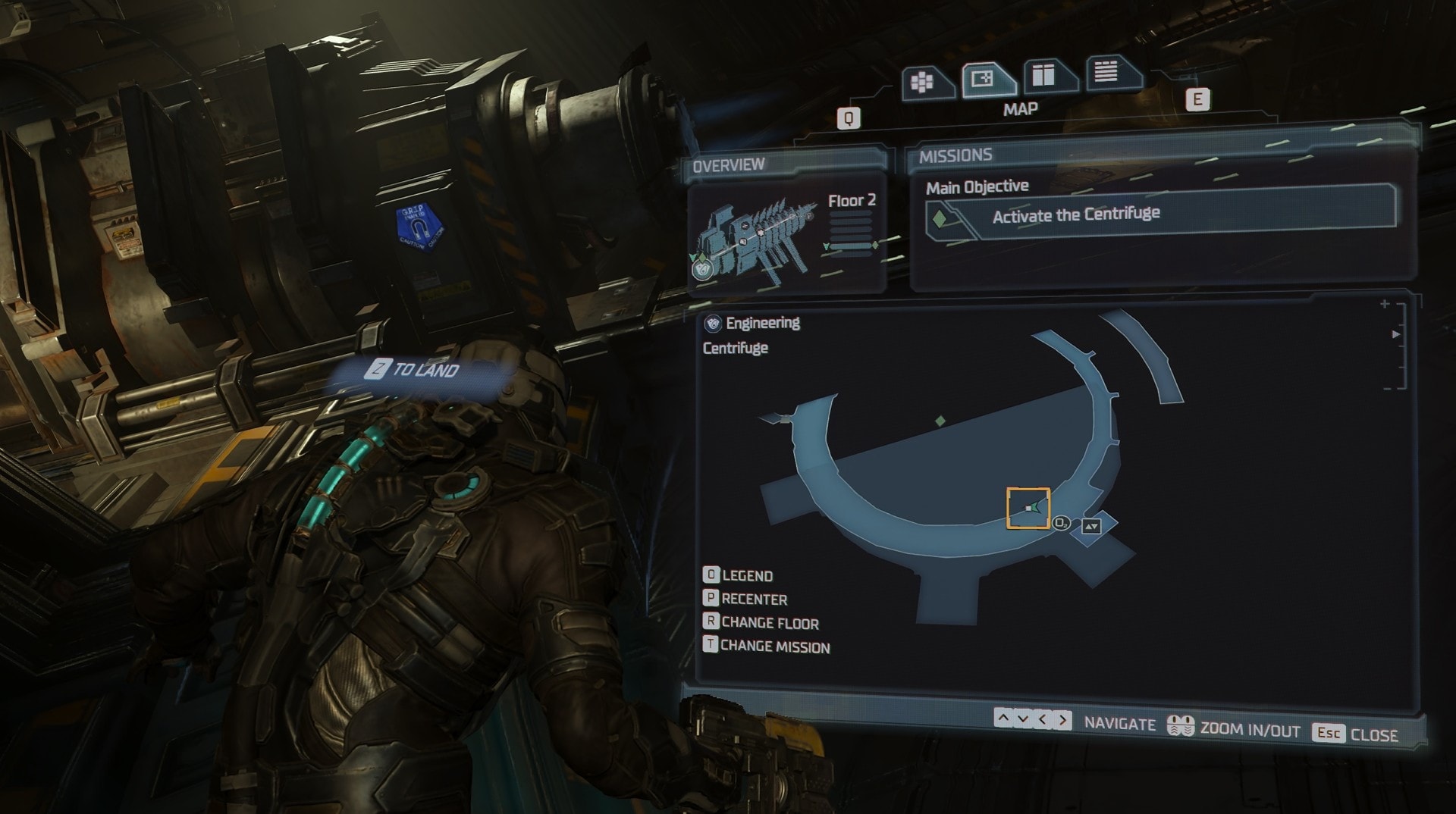 Generator Module 1 Location - How to activate the Centrifuge
